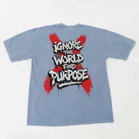 PxP Ignore The World Denim Tee