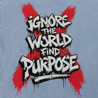 PxP Ignore The World Denim Tee
